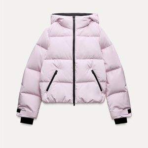 RECCO tech pink ski jacket